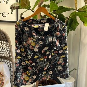 LOFT Wrap Mini Skirt